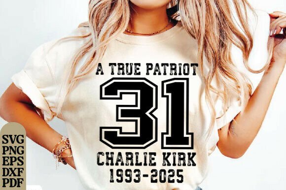 A True Patriot, Charlie 31 USA Freedom Graphics and T-Shirt Designs Review