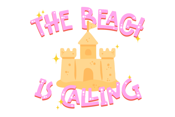 Beach is Calling Graphics for Summer Crafts