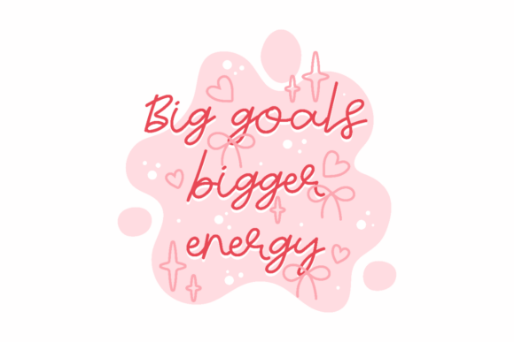 Big Energy Goals Graphics for Crafts and DIY Projects