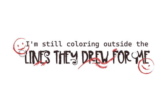 Coloring Outside the Lines: A Graphic Design Asset for Crafts