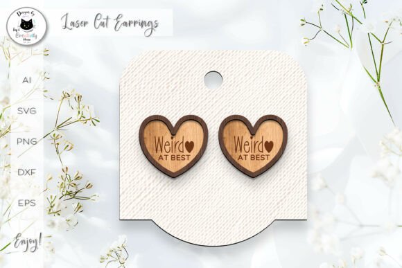Layered Heart Stud Earrings Laser Cut: A Designer's Review