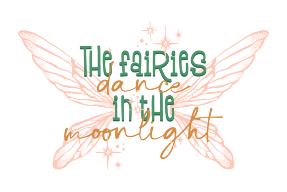 Moonlit Fairy Dance: A Graphic Design Asset Review for Crafts
