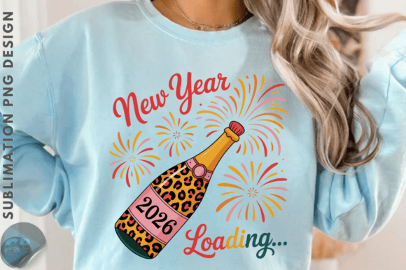 New Year 2026 Loading PNG Design Review