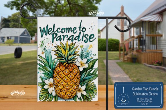 Summer Spring Garden Flag Png Beach Quot for Graphics and Crafts