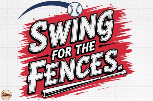 Swing for the Fences, Baseball Shirt Graphics in Crafts
